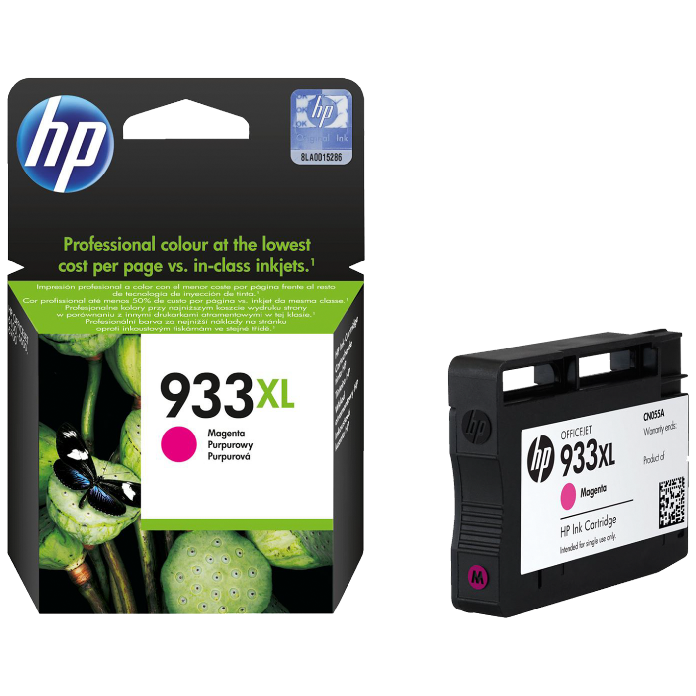 HP Tinta 933XL (CN055AE), magenta, 825 stranica