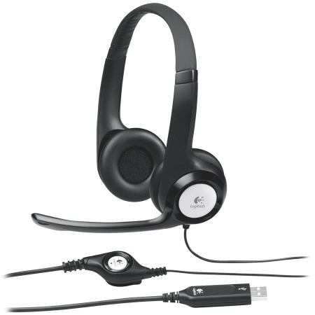 Logitech Slušalice sa mikrofonom H390 USB