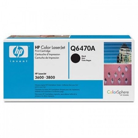 HP Toner Q6470A crni originalni kertridž za HP LaserJet 3600 i 3800 štampače
