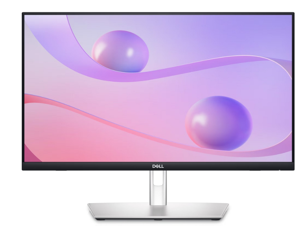 Dell 24 Touch Hub Monitor P2424HT crne boje na stolu sa prikazanim ekranom