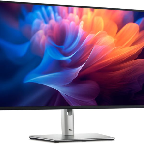 Dell Professional P2725H 27 inčni FHD IPS monitor s podesivim postoljem na bijeloj pozadini