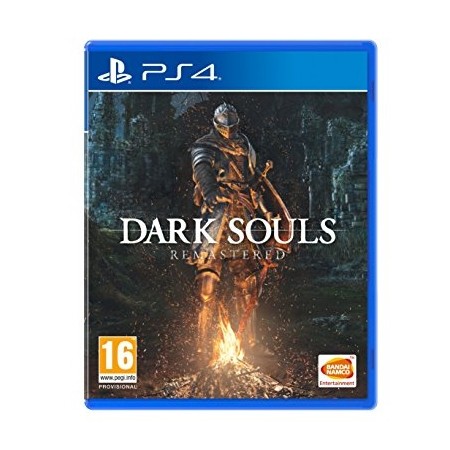 Dark Souls Remastered PS4 igra u kutiji na tamnoj pozadini