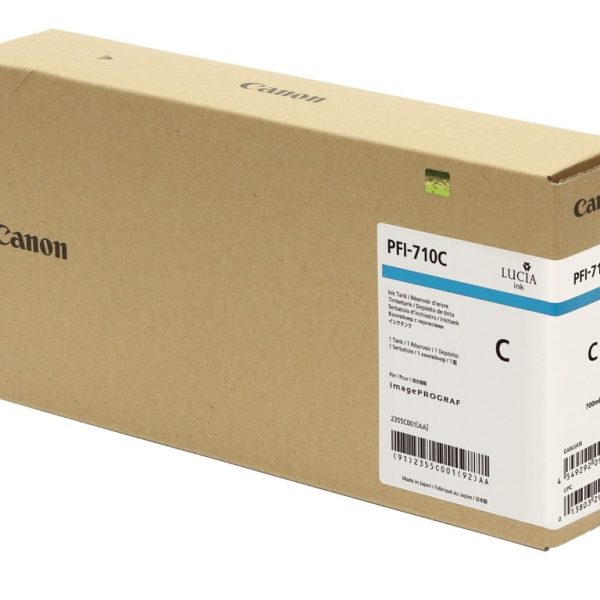 Canon tinta PFI-710 C cyan originalni inkjet potrošni materijal