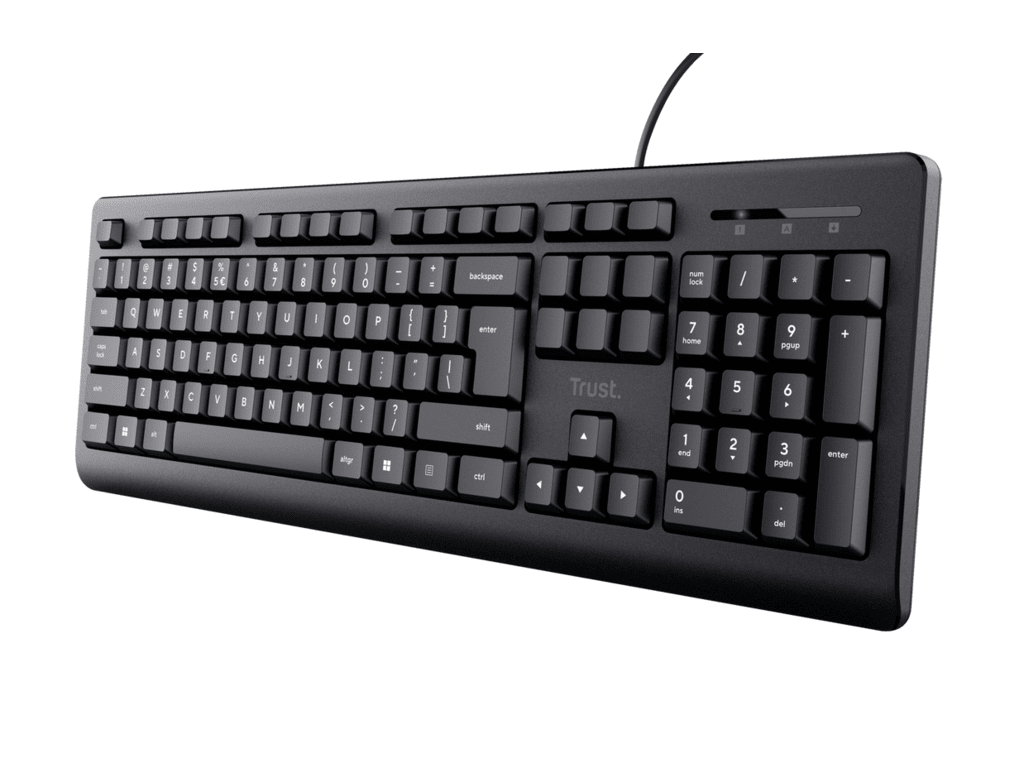 Trust Basics žičana tastatura sa US lokalizacijom i spill resist zaštitom