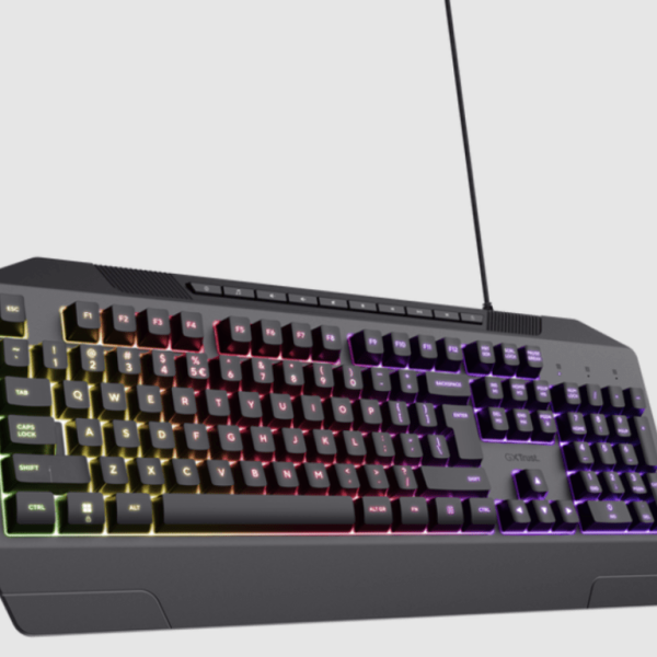 Trust GXT 836 EVOCX gaming tastatura sa RGB osvetljenjem, žičana, full-size