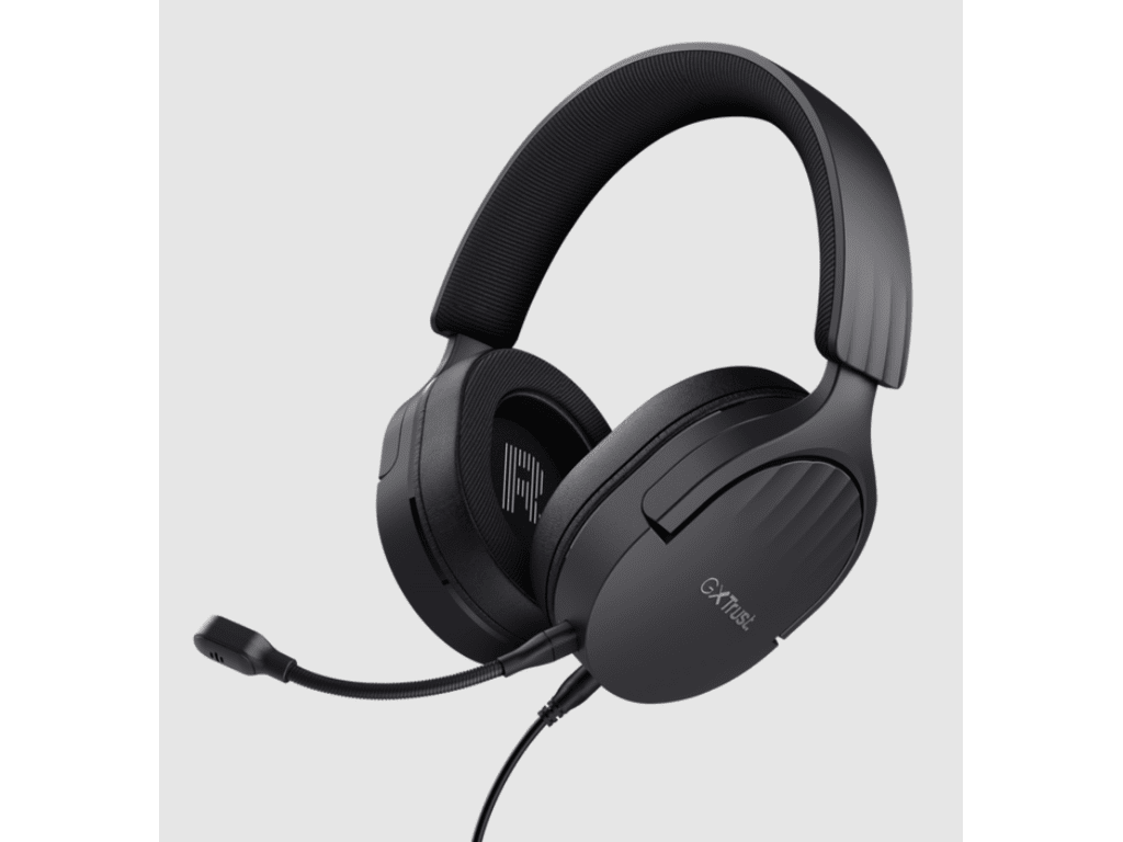 Trust GXT489W FAYZO crne žičane gaming slušalice over-ear sa mikrofonom