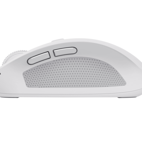 Trust OZAA compact wireless miš bijele boje sa optičkim senzorom i punjivom baterijom