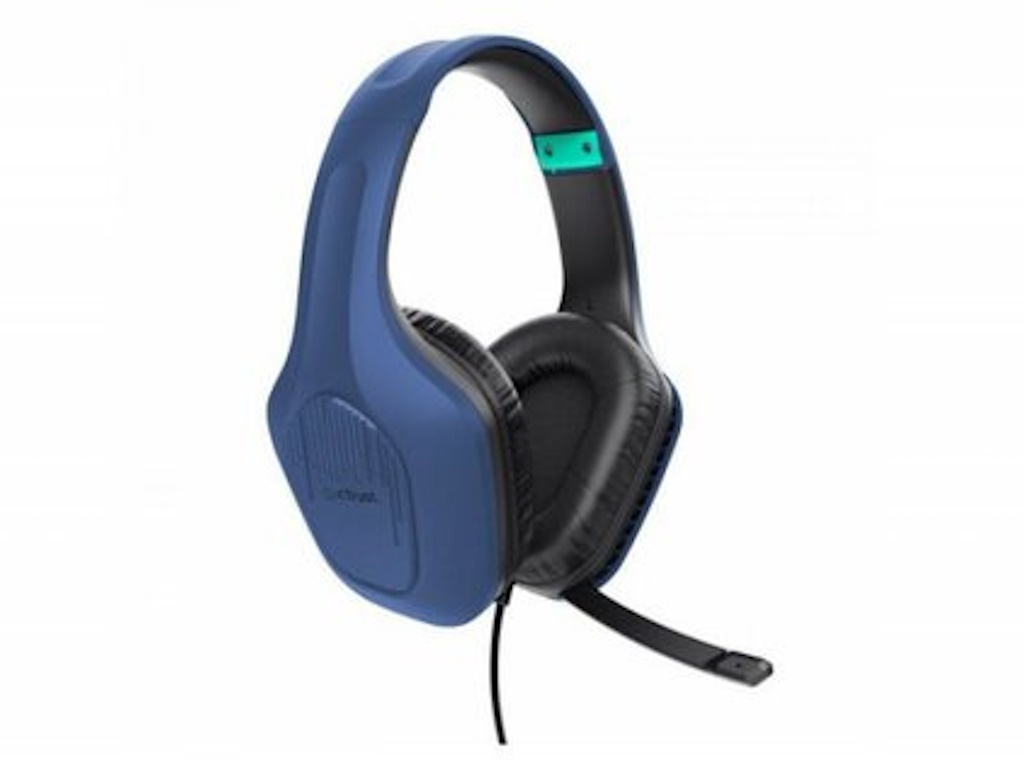 Trust GXT 415B Zirox plave žičane gaming slušalice over-ear sa mikrofonom