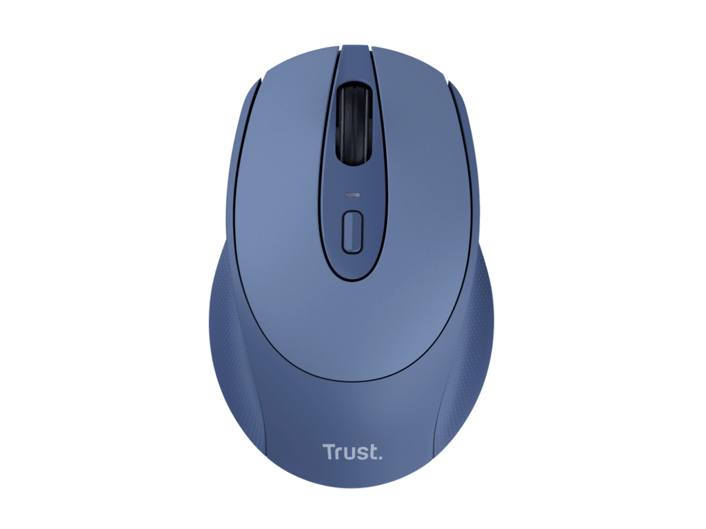 Trust Zaya wireless punjivi miš plave boje sa Type-C punjačem