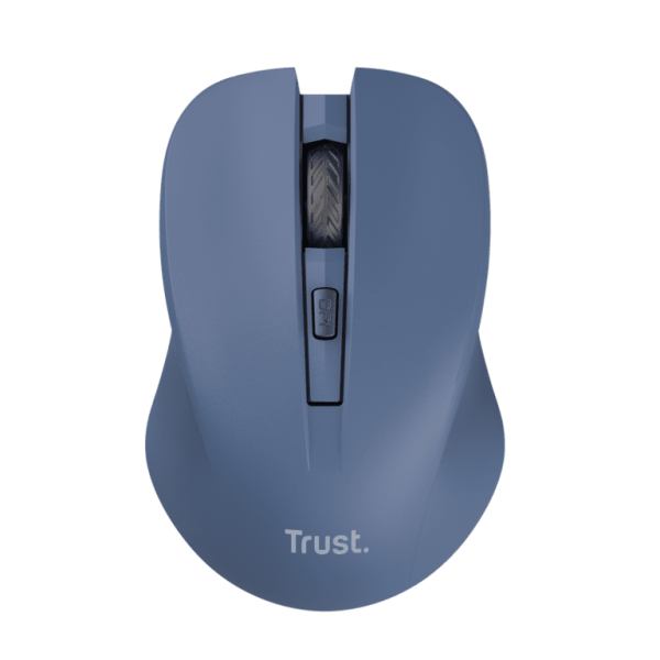 Trust Mydo silent wireless plavi miš za obje ruke s 4 tipke i DPI 1000-1800