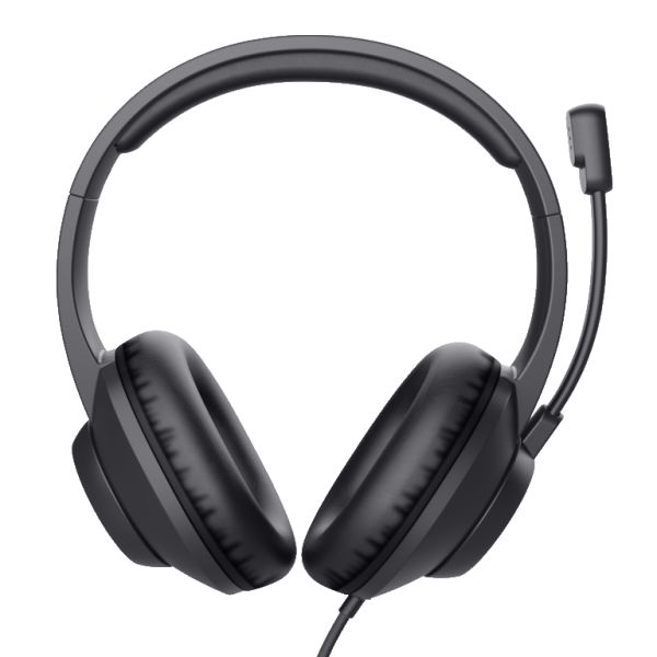 Trust Ayda Max over-head žičane slušalice crne boje s 3.5 mm stereo priključkom
