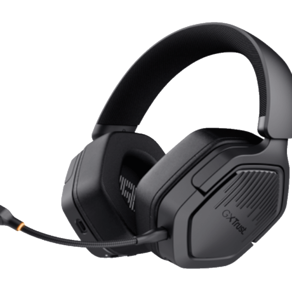 Trust GXT493 Carus wireless over-ear gaming slušalice crne boje