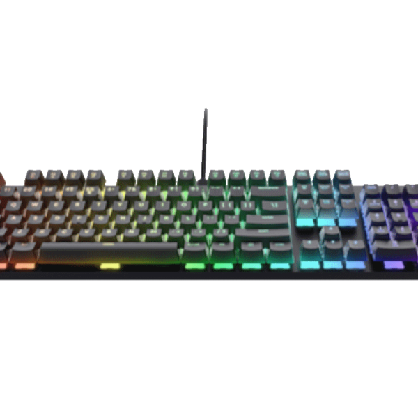 Trust GXT871 Zora mehanička gaming tastatura s US layoutom, žičana USB-A