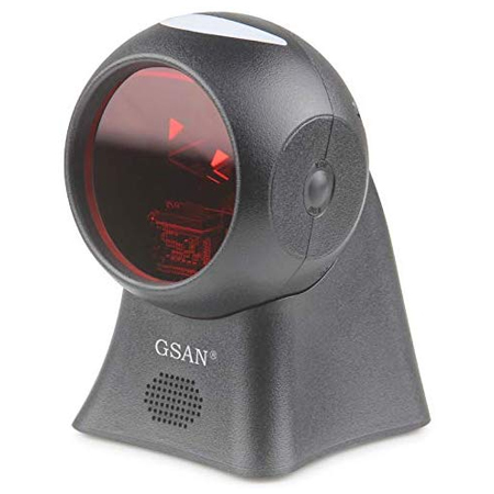 Gsan POS GS-9125 crni laserski barkod skener s USB kabelom