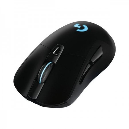 Logitech G703 Lightspeed HERO Wireless gaming miš na crnoj podlozi