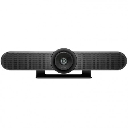 Logitech MeetUp konferencijska kamera sa pan/tilt mehanizmom na stolu