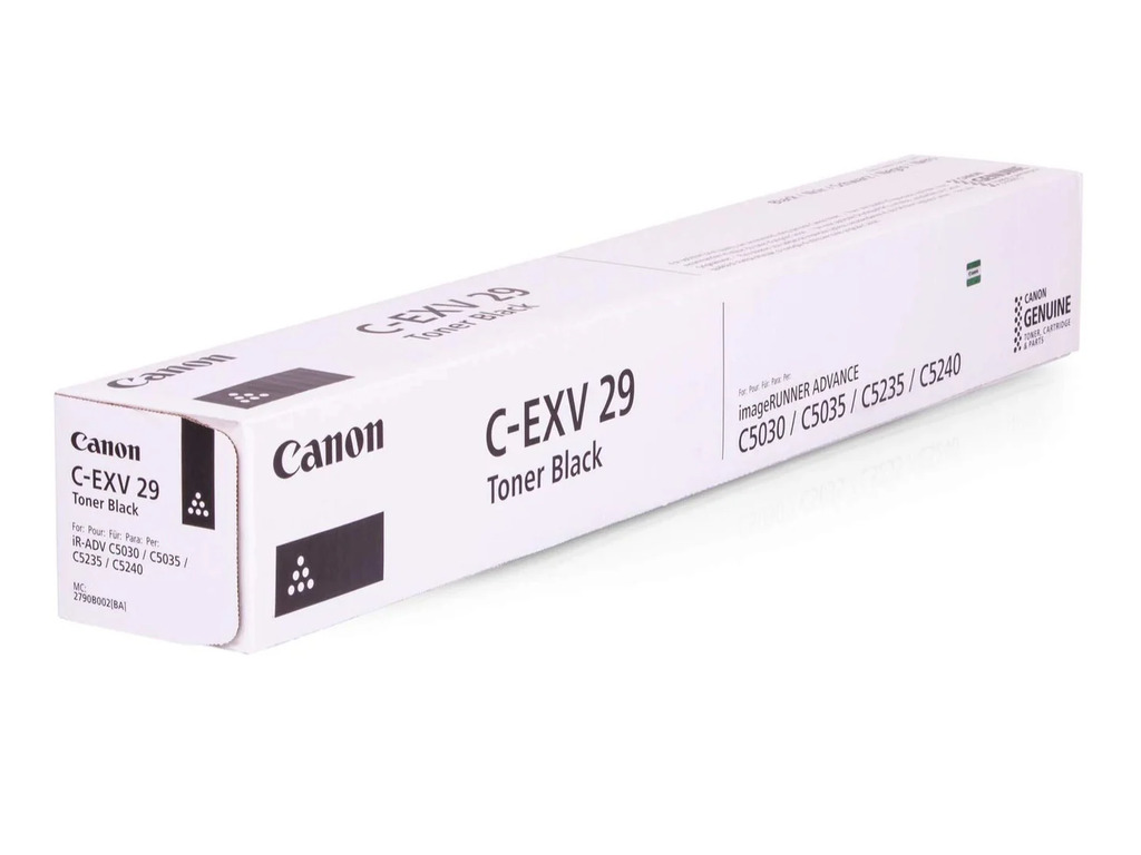 Canon toner CEXV29 Black pakovanje za kolor laser štampač