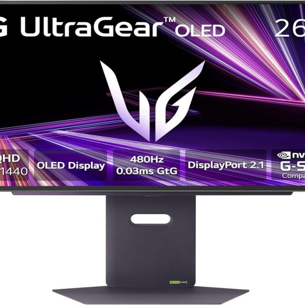 LG 27" QHD OLED UltraGear monitor sa RGB osvetljenjem i 480Hz osvežavanjem