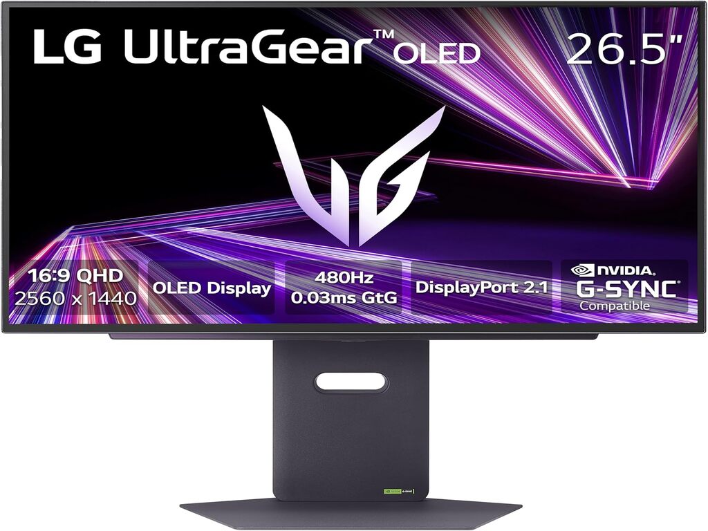 LG 27" QHD OLED UltraGear monitor sa RGB osvetljenjem i 480Hz osvežavanjem