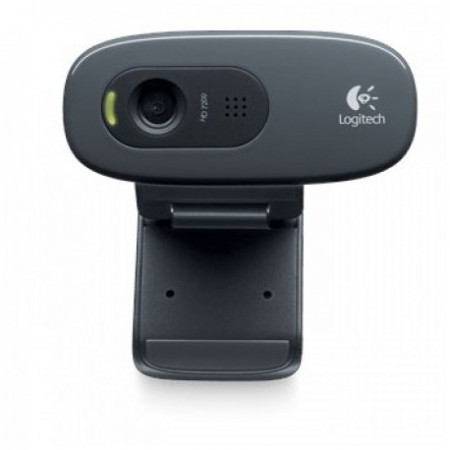 Logitech Webcam C270 HD web kamera sa univerzalnim nosačem za monitor