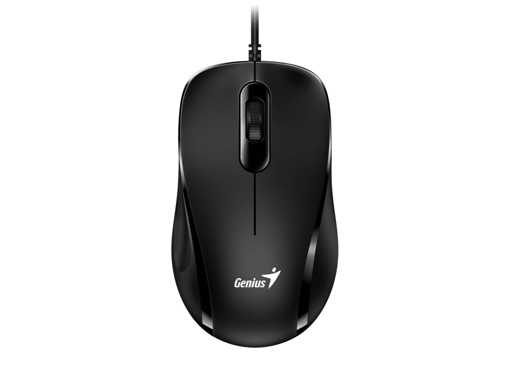 Genius miš DX-101 crni optički USB miš sa 1200 DPI i 3 tipke