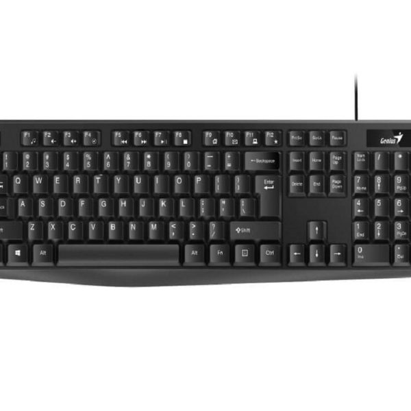 Genius žičana tastatura KB-117 crna sa USB kablom i BiH layoutom