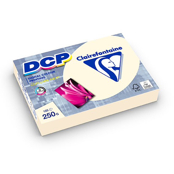 CLF Papir DCP Ivory A4 250g 125L
