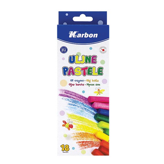 Set EK uljnih boja 1/18 u pastelnim nijansama