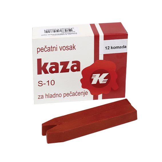EK Vosak za hladno pečaćenje 1/12 u pakovanju, karbon pečatni vosak za dokumente