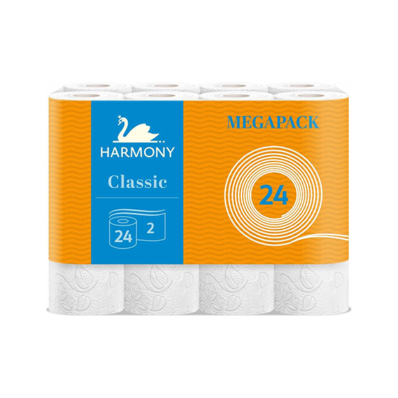Paket TTC toalet papira Harmony 2 sloja 24 rolne