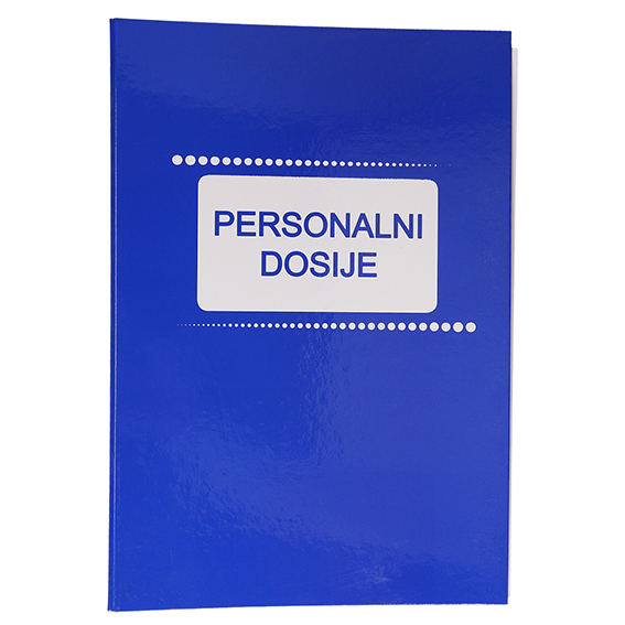 VI personalni dosije latinica plave korice