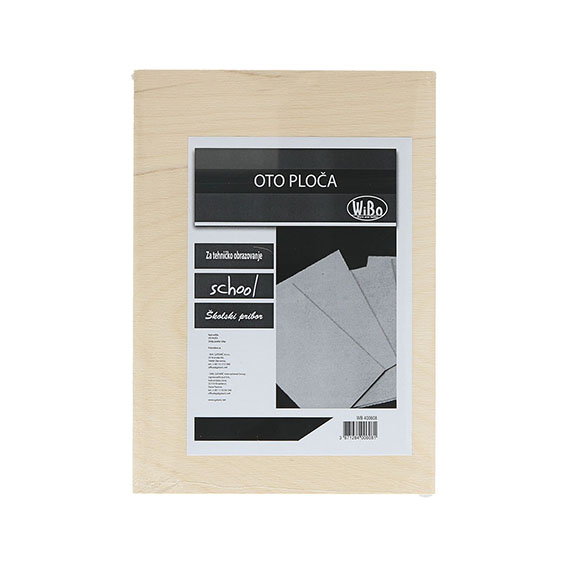 TTS šperploča Oto ploča dimenzija 200x270x4mm za tehničko obrazovanje