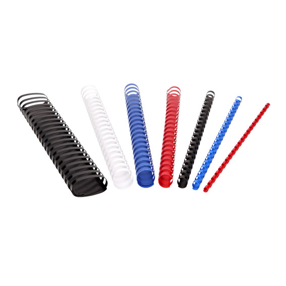 Plastična spirala za koričenje TTO 16mm 100/1 Cv s 21 prstenom za A4 format