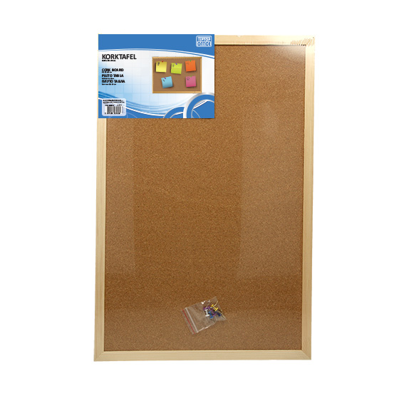 TTO Pluto tabla 60x90cm sa drvenim okvirom i površinom za pričvršćivanje papira