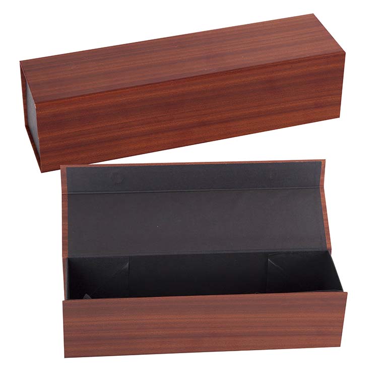 PM poklon box vino od drveta i kartona dimenzija 20x15x5.5 cm