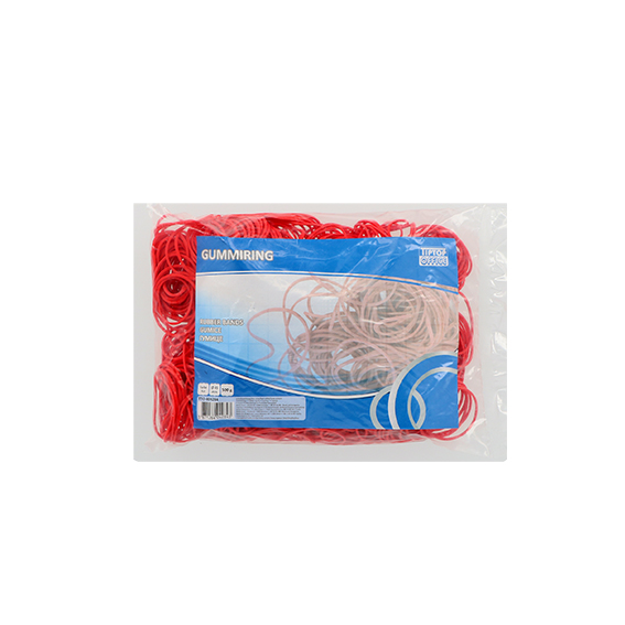 TTO gumica 45mm 500g crvena rola na bijeloj podlozi