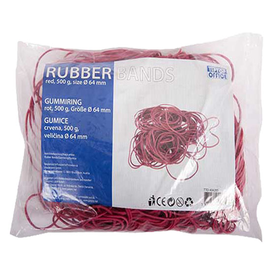 TTO Gumica 64mm 500g Crvena