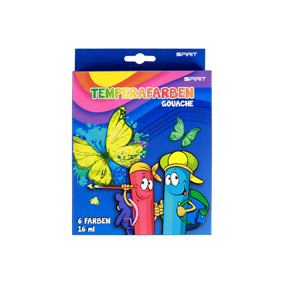 TTS Tempera 6/1 16ml set od 6 boja u pakovanju