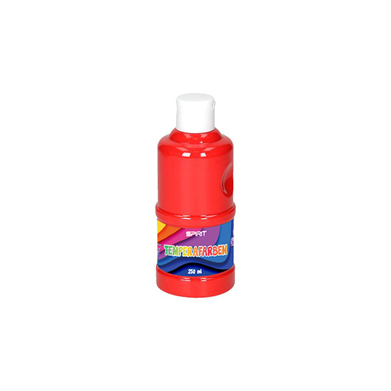 TTS Tempera 250ml crvena boja u PVC tubi