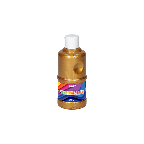 TTS Tempera 250ml Metalik zlatna u PVC tubi