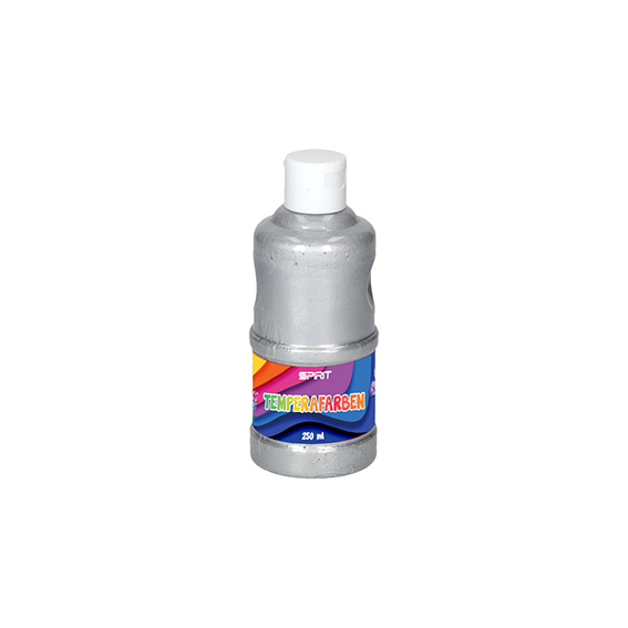 TTS Tempera 250ml srebrna boja u PVC tubi