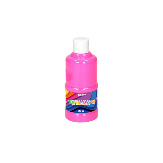 TTS Tempera 250ml Neon roza boja u PVC tubi