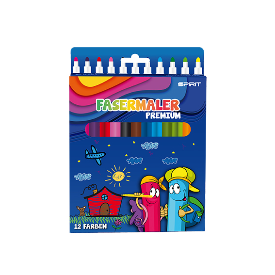TTS Flomaster 12/1 Premium set od 12 flomastera u pakovanju