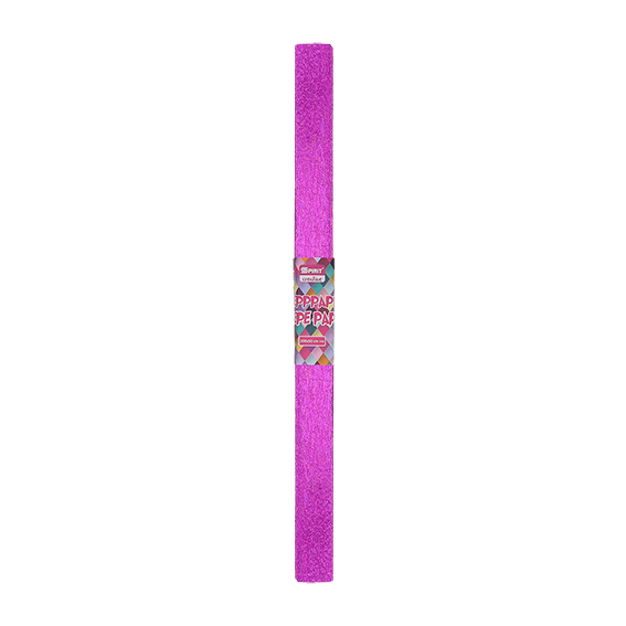 TTS krep papir metalik crveni 200x50cm