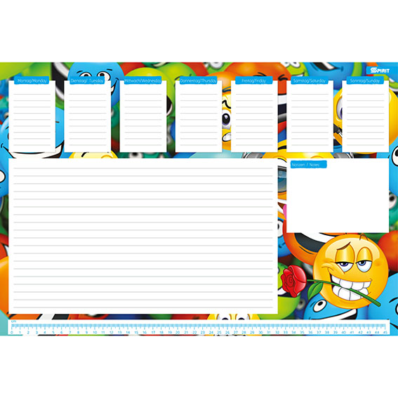 TTS stona mapa dimenzija 48x33 cm sa Smile motivom, 30 listova