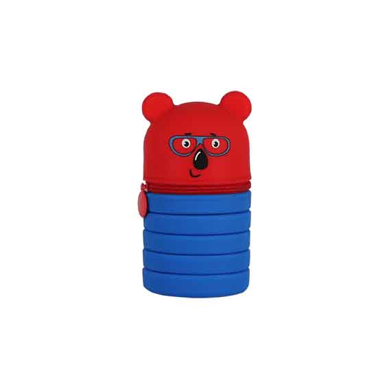 TTS prazna silikonska pernica FLEX KOALA 20 s 3D motivom koale