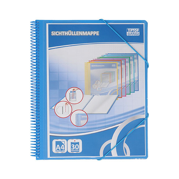 TTO PVC fascikla sa spiralom i 30 folija u A4 formatu