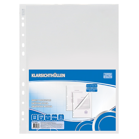 TTO U/L folija 150mic transparentna A4