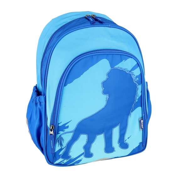 Dječji ruksak TTS KINDER LION 22 s 3D aplikacijom lava na prednjem džepu