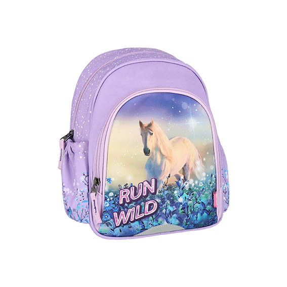 TTS ruksak UNO RUN WILD 24 u boji s uzorkom, ergonomski oblikovan za predškolce